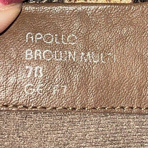 Earthies‎ by Earth Apollo Leather Calf Fur Leopard Ankle Boots. Size 7 NWOB - Picture 10 of 10